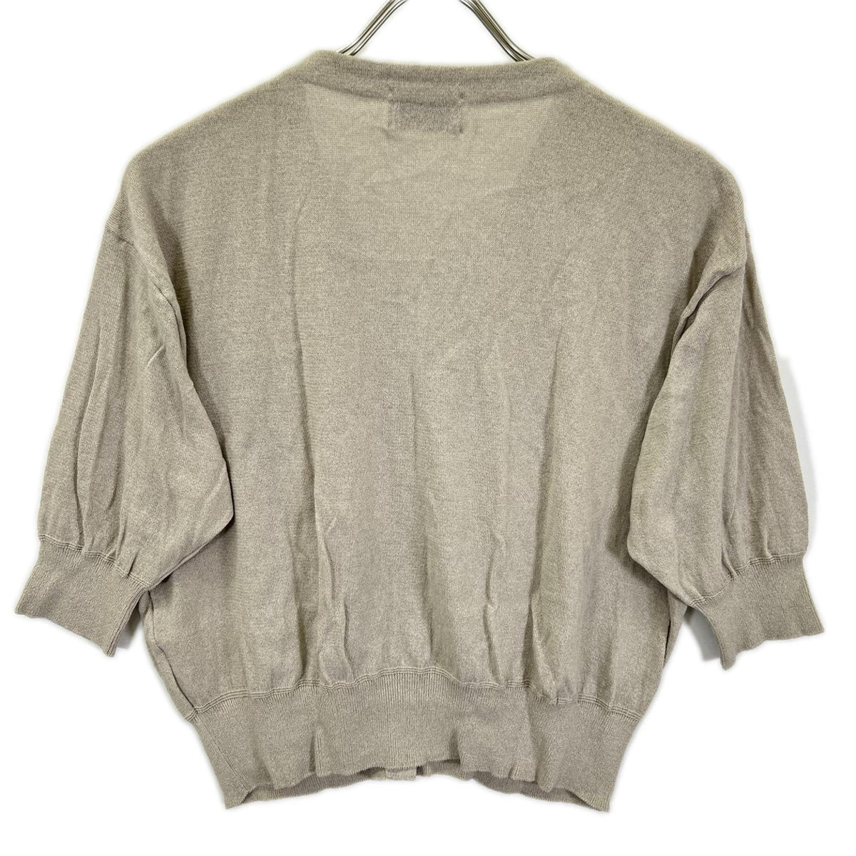 NIKKI ESSENTIAL PIECES ニッキエッセンシャルピーシーズ 25年製 NEP-SS2531 グレー カーディガン トップス