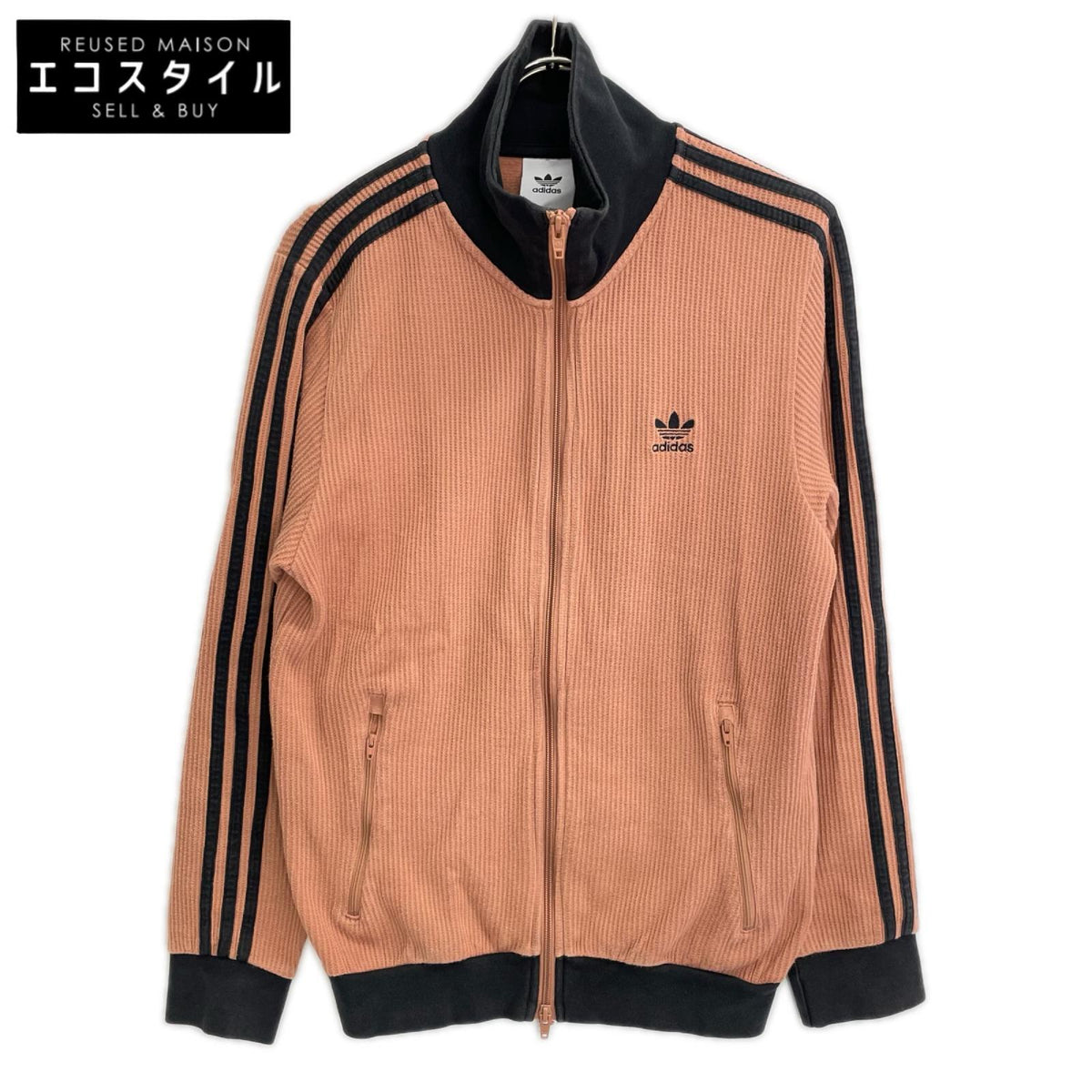 adidas アディダス HS2081 オレンジ アディカラー クラシック ワッフル トラックジャケット ジャケット