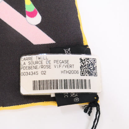 HERMES エルメス 【新品未使用】20SS H003434S 02 La Source de Pegase ペガサスの源泉 シルク スカーフ