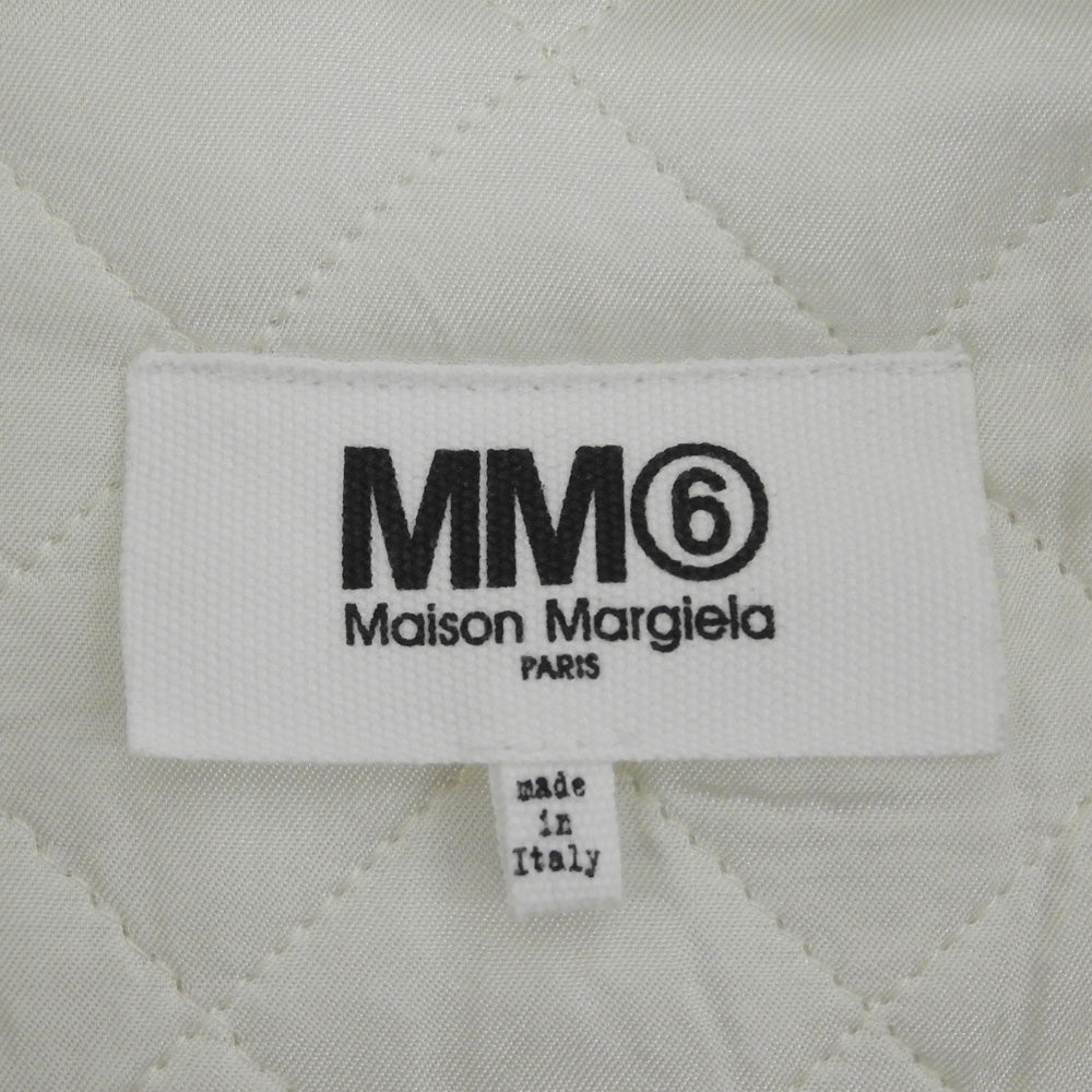 MM6 エムエムシックス ボアジャケット メンズ オフホワイト 42 S32AM0245 ジャケット