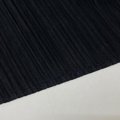 PLEATS PLEASE プリーツプリーズ ブラック プリーツ ノースリーブワンピース ワンピース