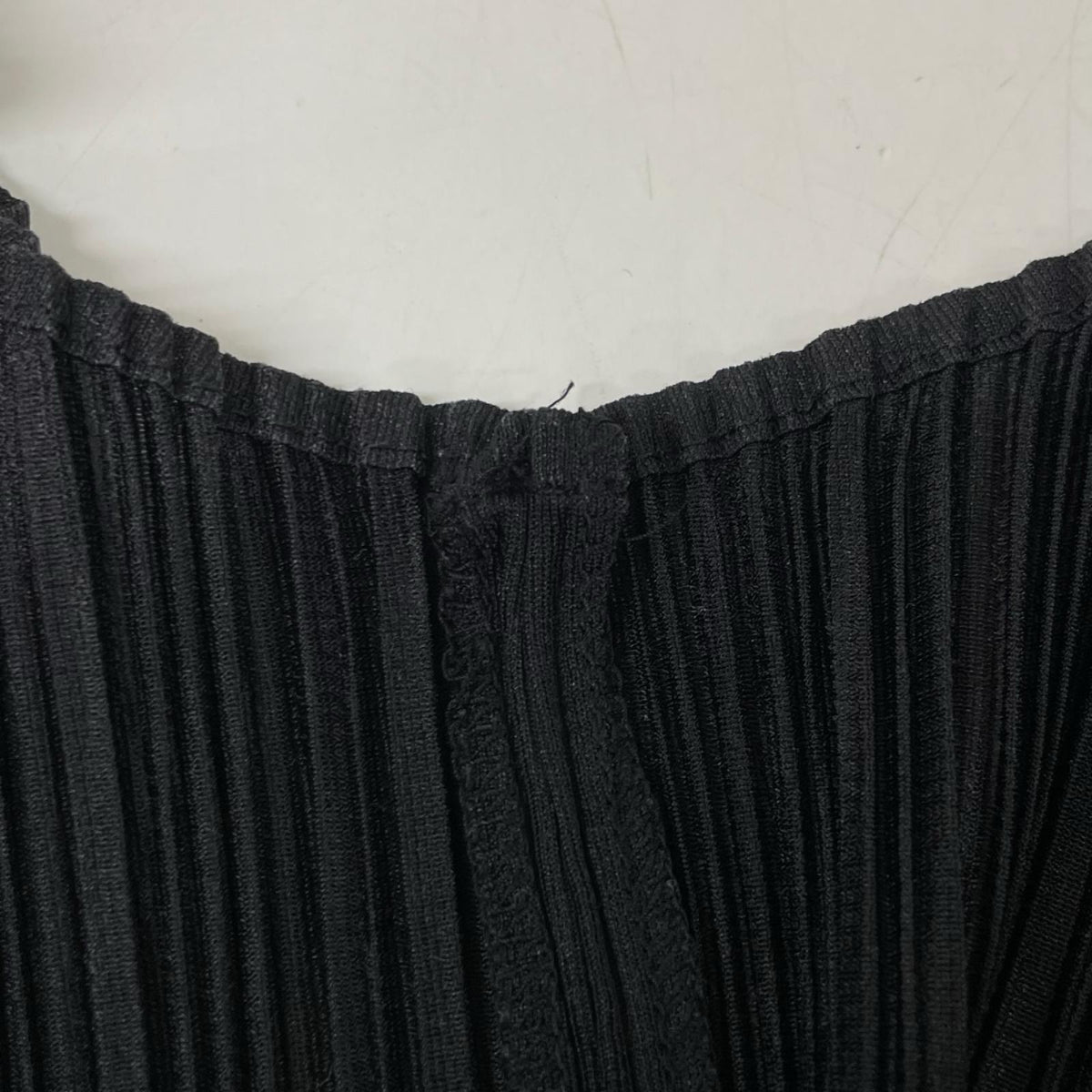 PLEATS PLEASE プリーツプリーズ ブラック プリーツ ノースリーブワンピース ワンピース