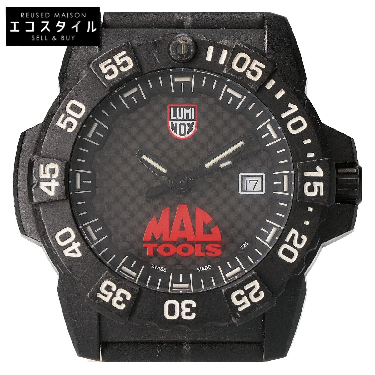 LUMINOX ルミノックス 3502.MACTOOLS LTD マックツールズ デイト クオーツ 腕時計