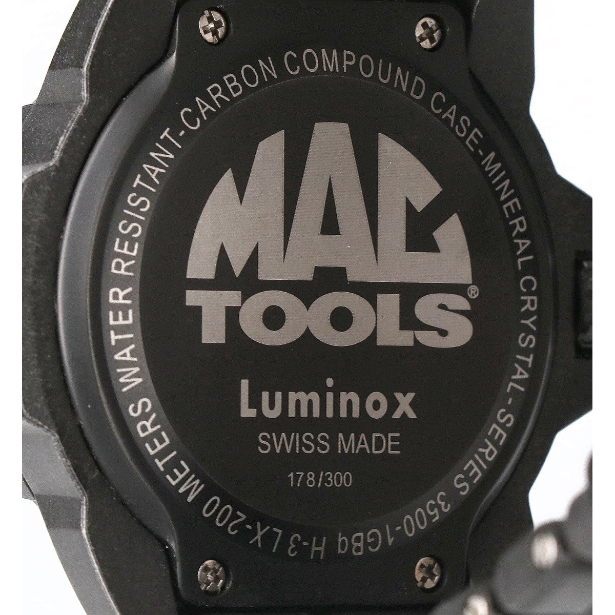 LUMINOX ルミノックス 3502.MACTOOLS LTD マックツールズ デイト クオーツ 腕時計