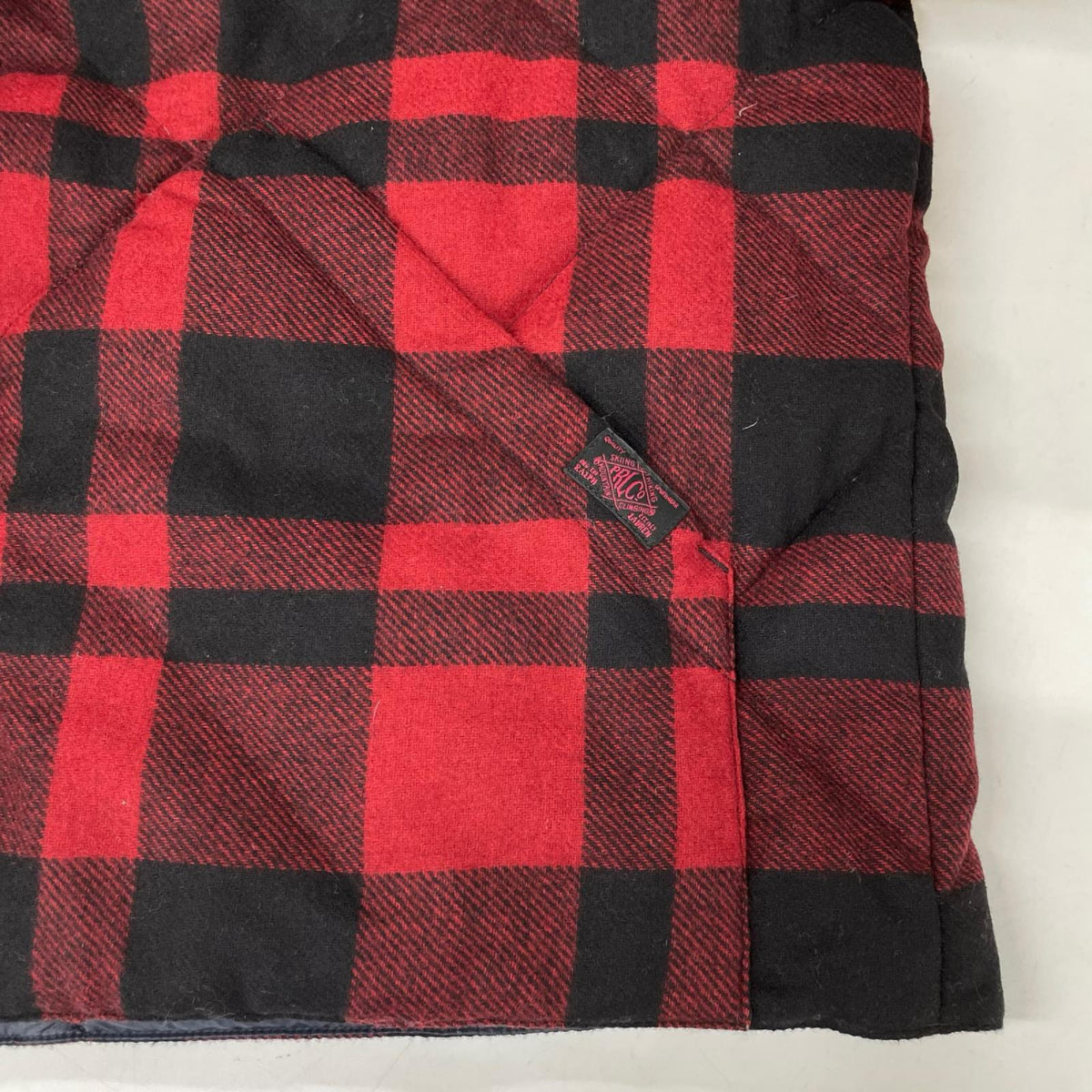 POLObyRalphLauren ポロラルフローレン レッド×ブラック バッファロー チェック ウールブレンド ジャケット ジャケット