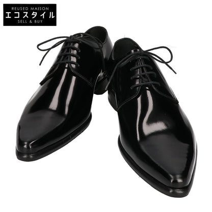 DOLCE&GABBANA ドルチェアンドガッバーナ 【新品同様】CA1920 パテントレザー レースアップ シューズ シューズ