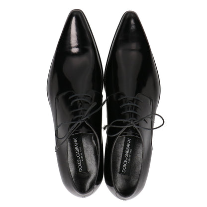 DOLCE&GABBANA ドルチェアンドガッバーナ 【新品同様】CA1920 パテントレザー レースアップ シューズ シューズ