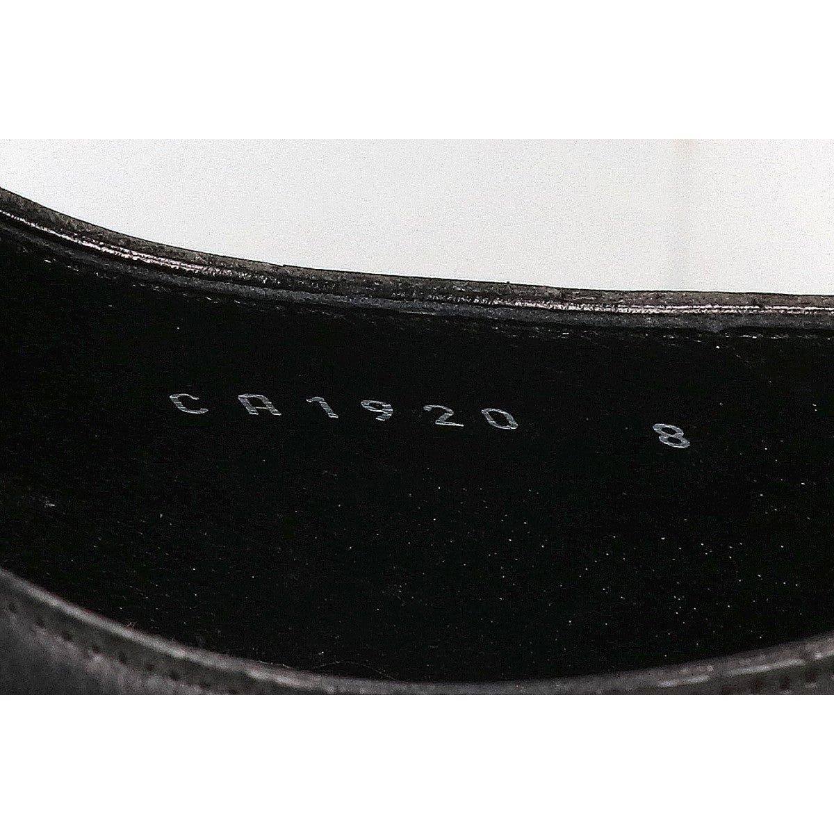 DOLCE&GABBANA ドルチェアンドガッバーナ 【新品同様】CA1920 パテントレザー レースアップ シューズ シューズ