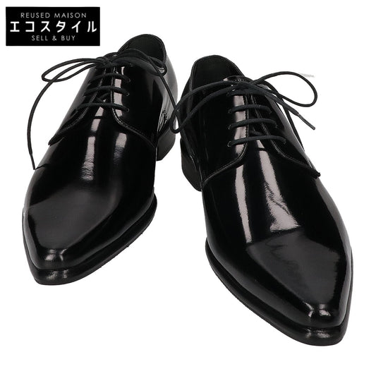 DOLCE&GABBANA ドルチェアンドガッバーナ 【新品同様】CA1920 パテントレザー レースアップ シューズ シューズ