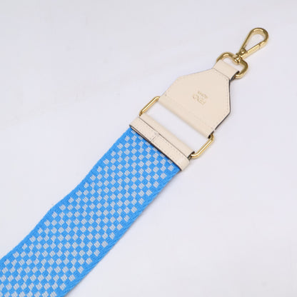 FENDI フェンディ 【美品】ストラップユー ブロックチェック ジャカード ショルダーストラップ その他