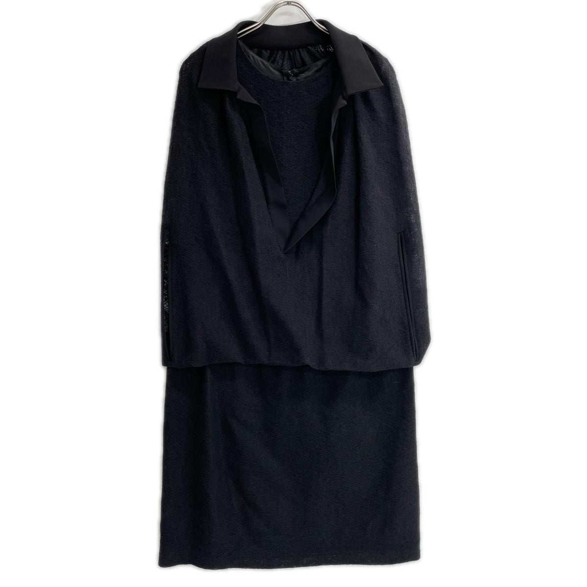 Maison margiela メゾンマルジェラ 22SS S51CU0298 ブラック レイヤードワンピース ワンピース