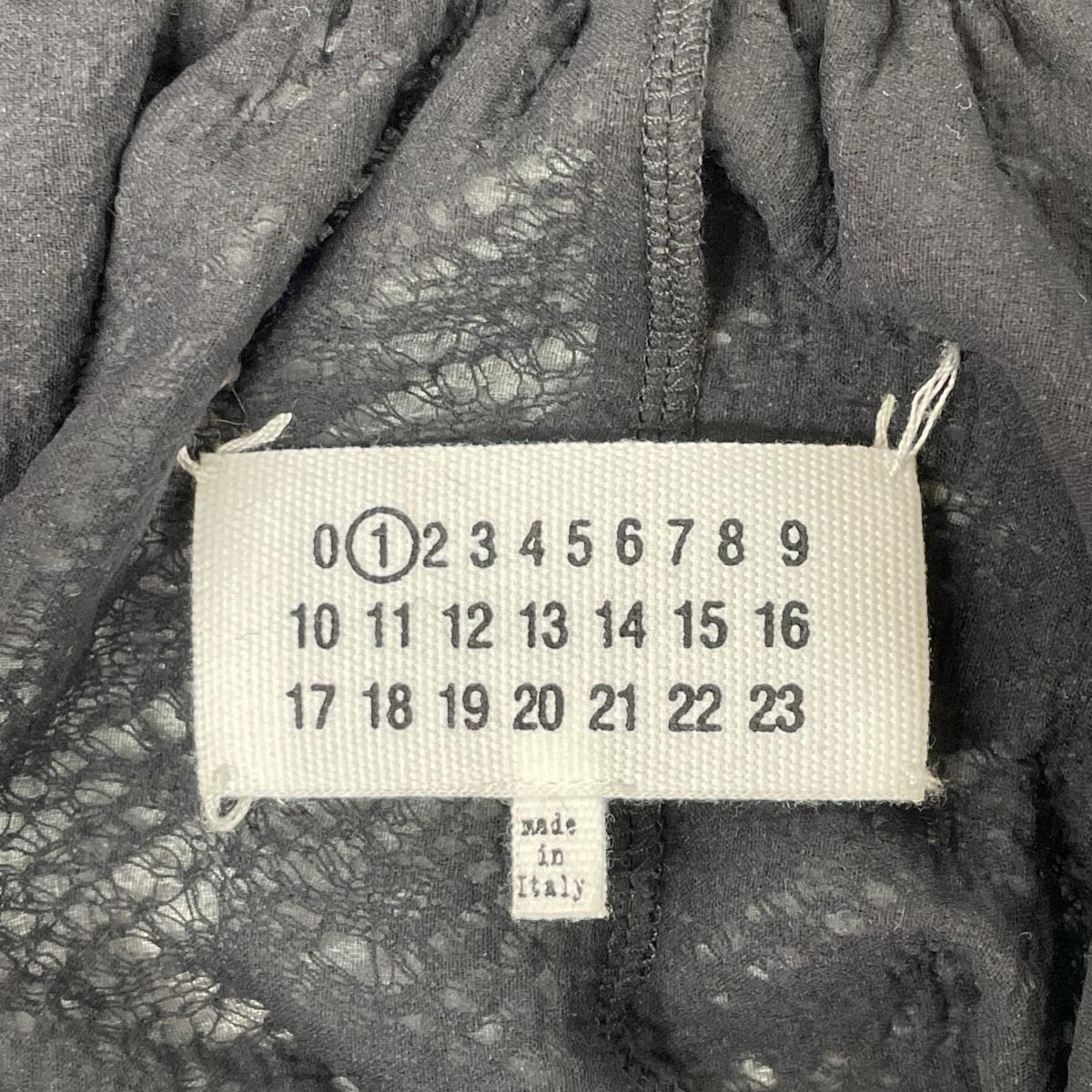 Maison margiela メゾンマルジェラ 22SS S51CU0298 ブラック レイヤードワンピース ワンピース