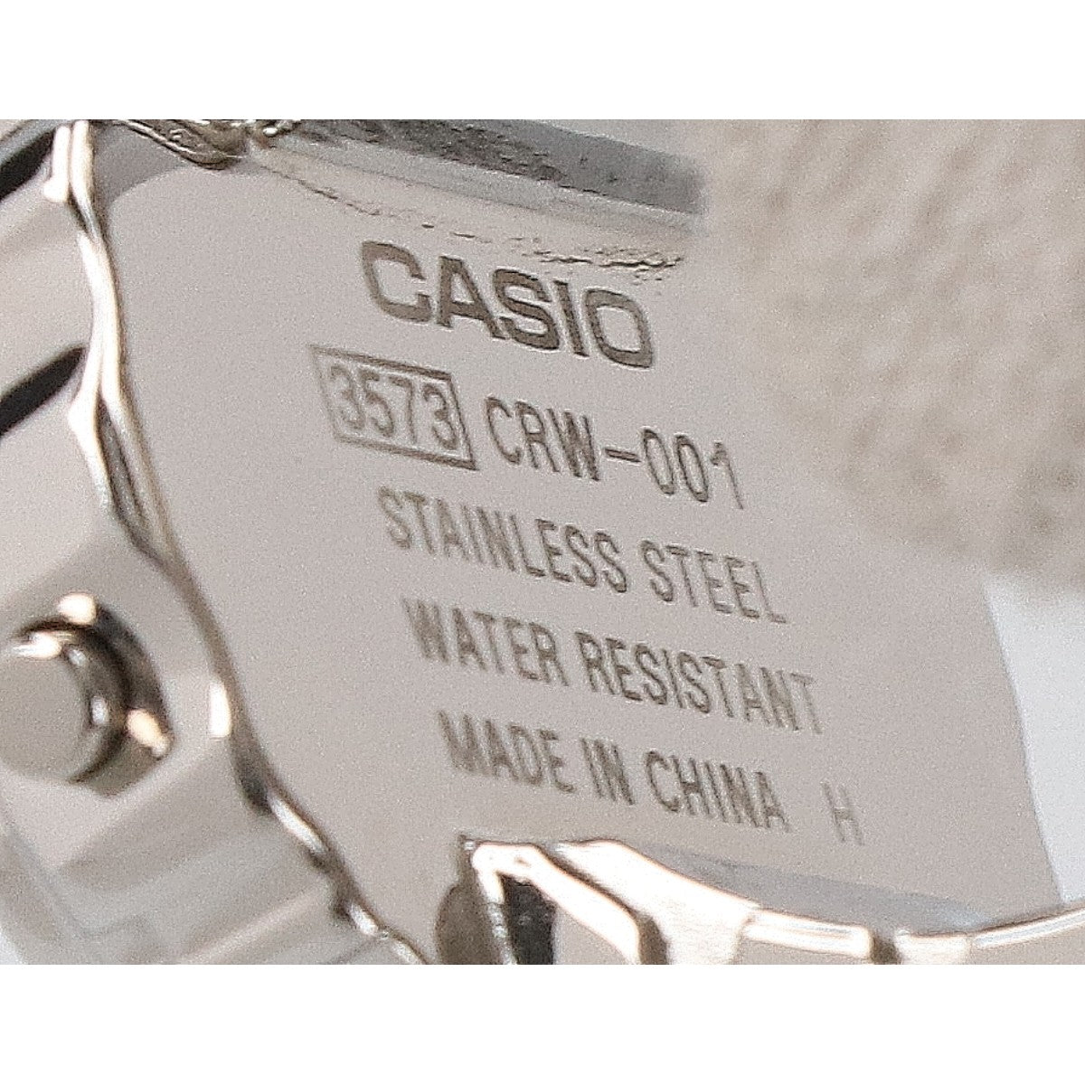 CASIO カシオ 【美品】CRW-001-1JR CASIO RING WATCH リングウォッチ リング 指輪