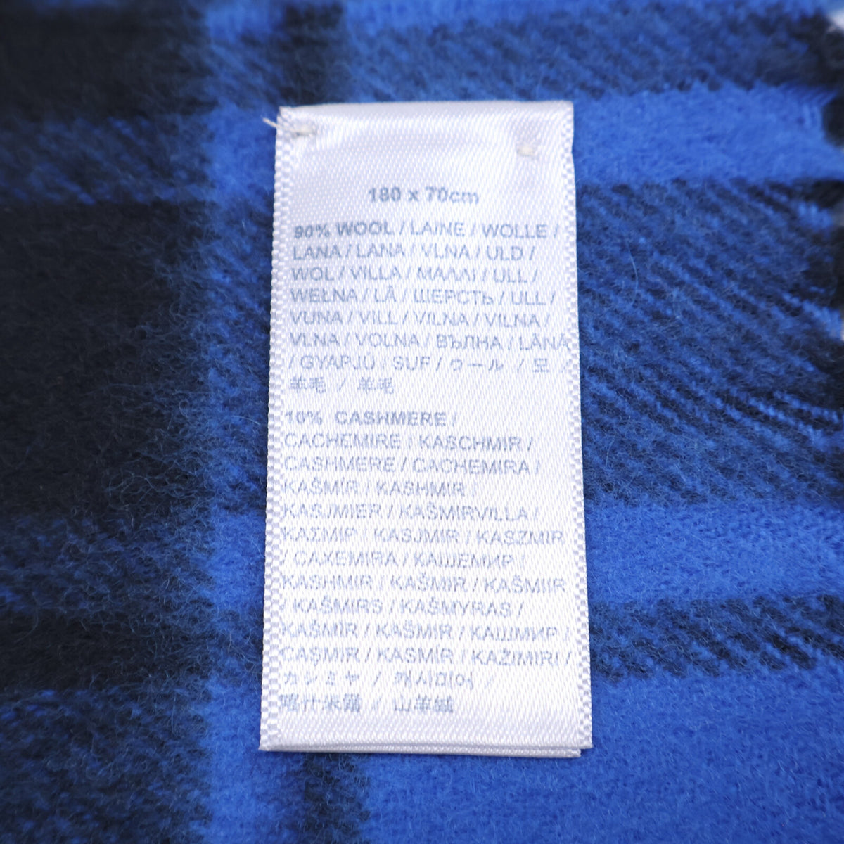 JOHNSTONS OF ELGIN ジョンストンズオブエルガン green label relaxing グリーンレーベルリラクシング別注 36363430882 チェック カシミヤ混ウール フリンジ マフラー