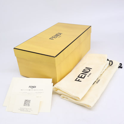 FENDI フェンディ 【美品】8D8582 FILO フィーロ パテントレザー キルティ ローファー シューズ