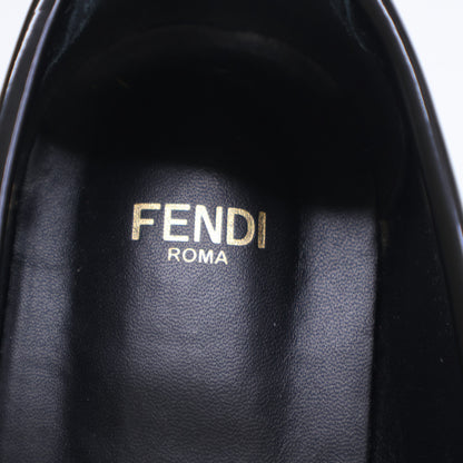 FENDI フェンディ 【美品】8D8582 FILO フィーロ パテントレザー キルティ ローファー シューズ