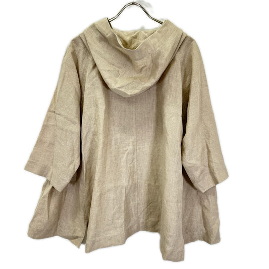 Babaghuri ババグーリ 26SS J0561FJ212 ベージュ リネン フード付きジャケット ジャケット