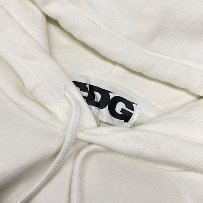 CDG シーディージー SZ-T001 ホワイト ロゴ スウェット パーカー トップス