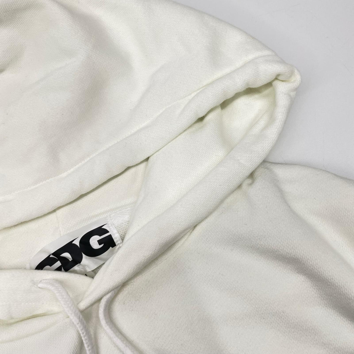 CDG シーディージー SZ-T001 ホワイト ロゴ スウェット パーカー トップス