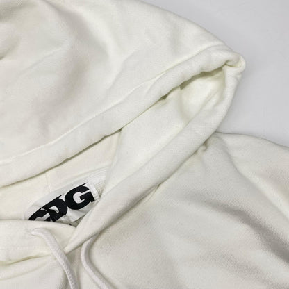 CDG シーディージー SZ-T001 ホワイト ロゴ スウェット パーカー トップス
