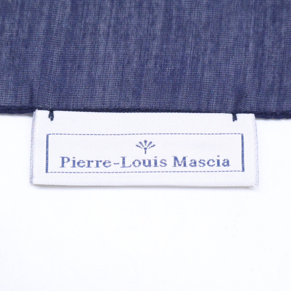 Pierre-Louis Mascia ピエール ルイ マシア 【美品】シルク混コットン 大判 スカーフ