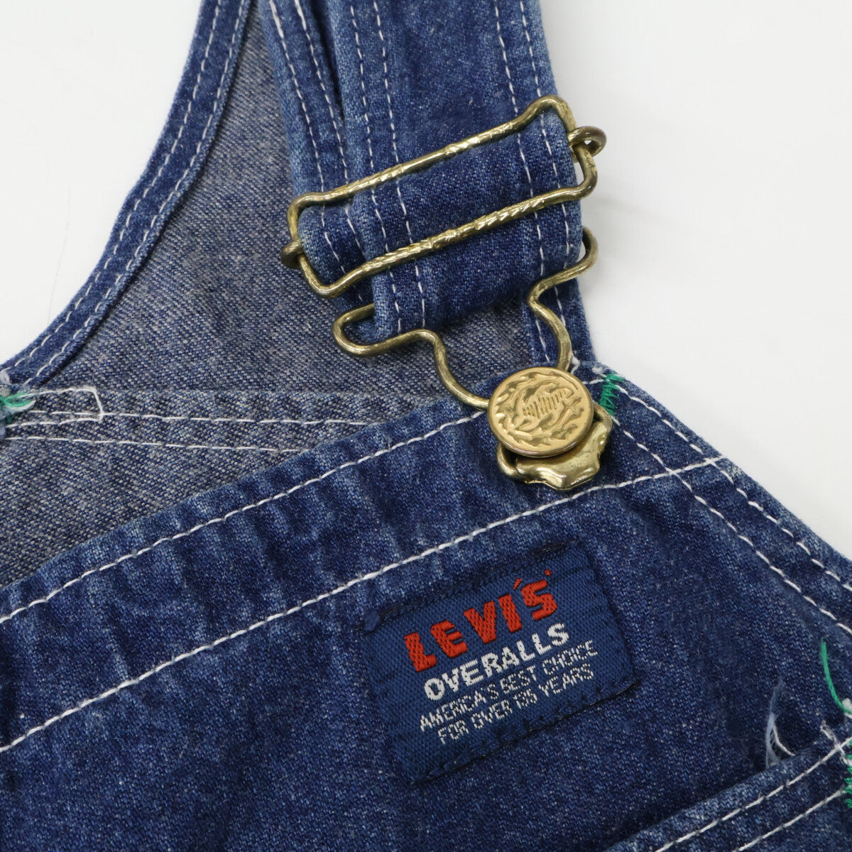 LEVI'S リーバイス 90S 白タグ TALONジップ デニム オーバーオール オーバーオール オールインワン