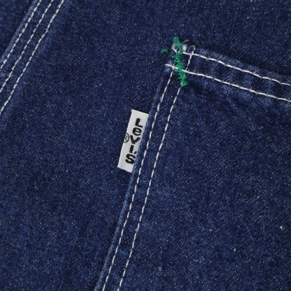 LEVI'S リーバイス 90S 白タグ TALONジップ デニム オーバーオール オーバーオール オールインワン