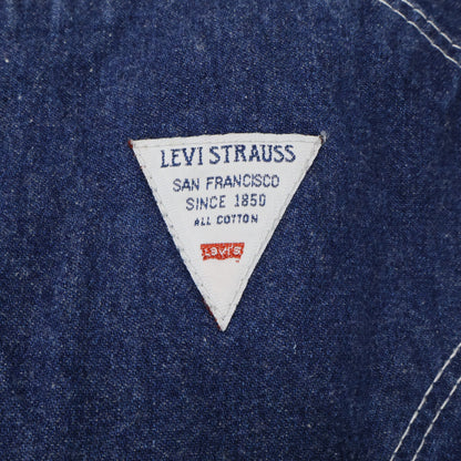 LEVI'S リーバイス 90S 白タグ TALONジップ デニム オーバーオール オーバーオール オールインワン