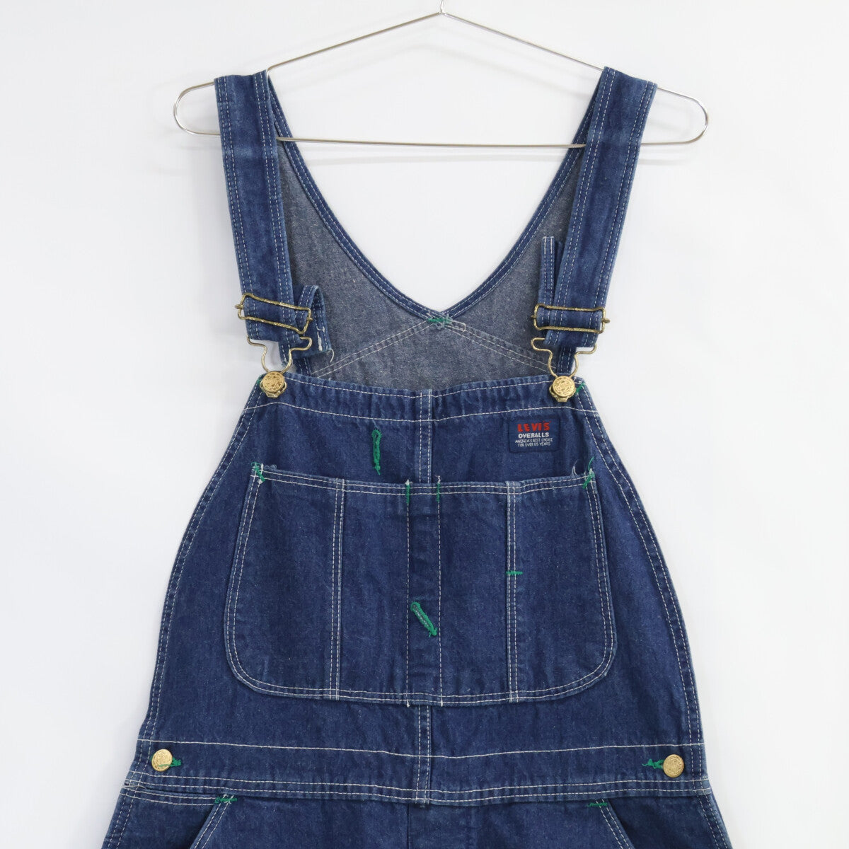 LEVI'S リーバイス 90S 白タグ TALONジップ デニム オーバーオール オーバーオール オールインワン