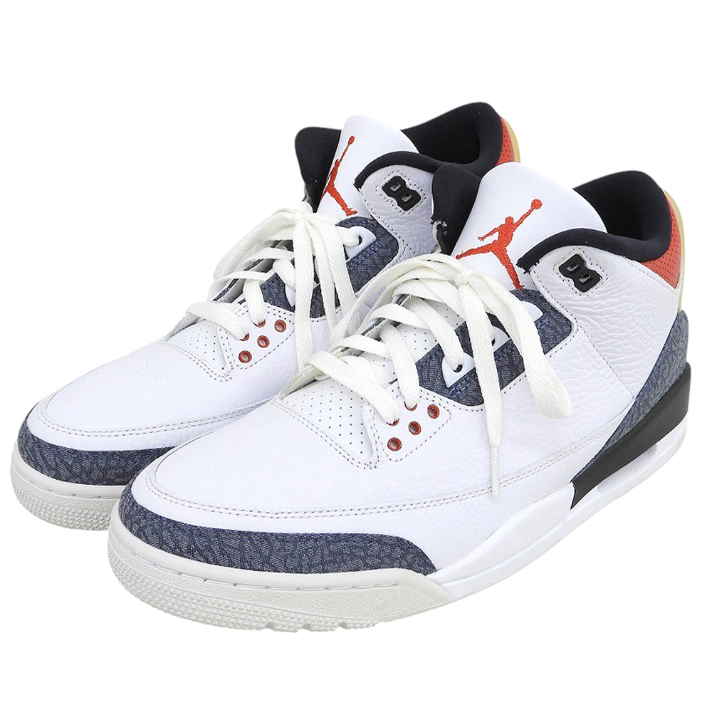 NIKE ナイキ 美品 エアジョーダン3 レトロ SE-T CO JP シューズ メンズ ホワイト 29.0cm CZ6433-100 シューズ