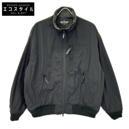 WILD THINGS ワイルドシングス WT25151AD 25AW ブラック スタンドアップ フリースライニング ジャケット ジャケット
