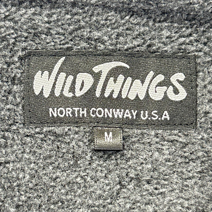 WILD THINGS ワイルドシングス WT25151AD 25AW ブラック スタンドアップ フリースライニング ジャケット ジャケット