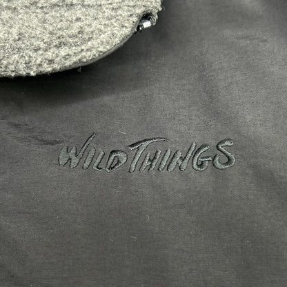 WILD THINGS ワイルドシングス WT25151AD 25AW ブラック スタンドアップ フリースライニング ジャケット ジャケット