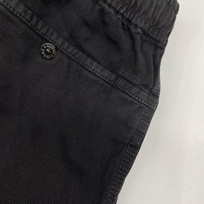 STONE ISLAND ストーンアイランド ブラック Trousers パンツ ボトムス