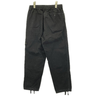 STONE ISLAND ストーンアイランド ブラック Trousers パンツ ボトムス