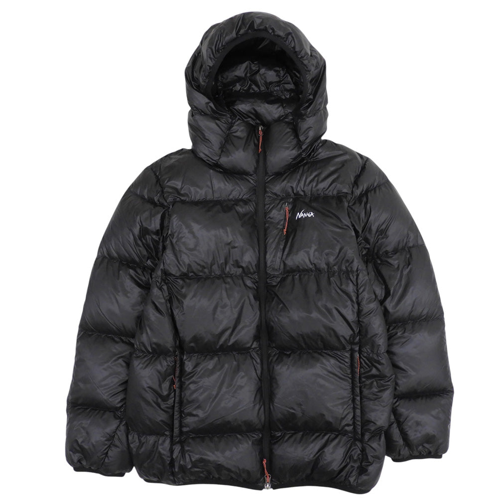 NANGA ナンガ マウンテン ロッジ ダウン フーディ ジャケット メンズ ブラック M 24FW NW2441-1A802 ジャケット