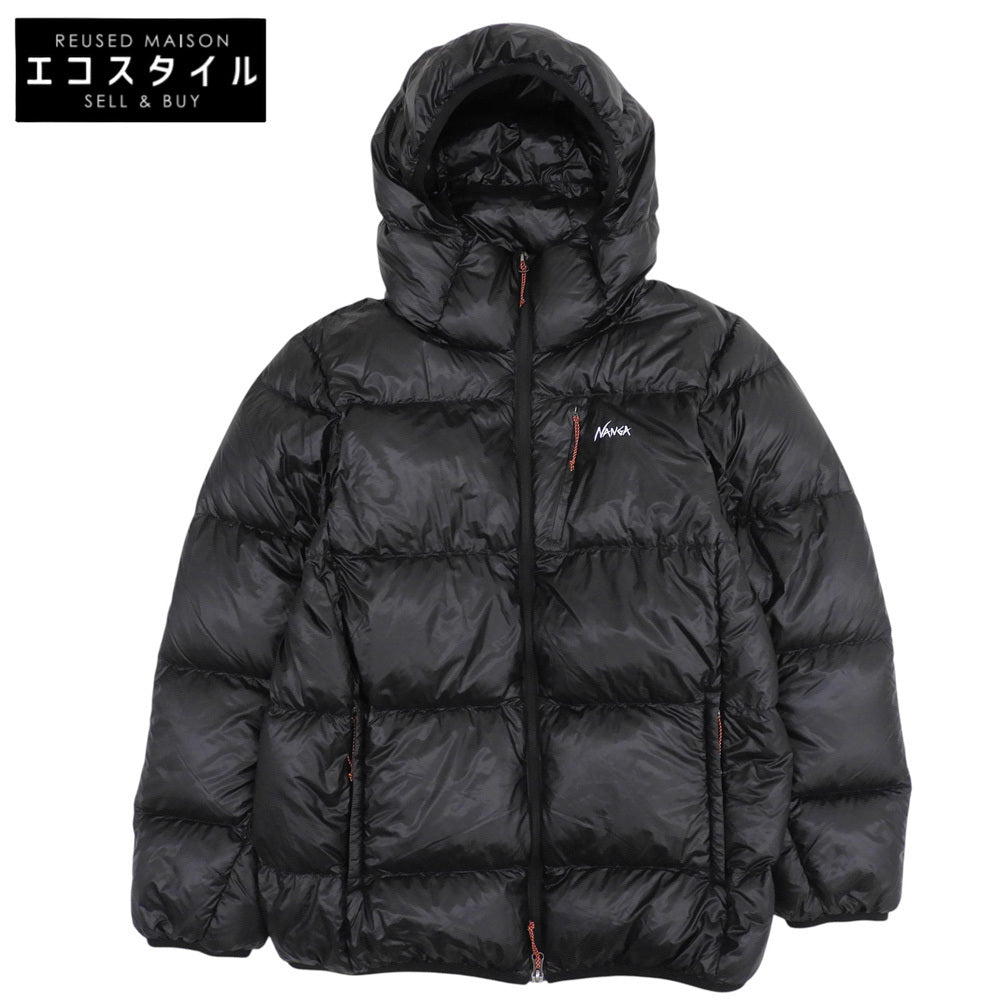 NANGA ナンガ マウンテン ロッジ ダウン フーディ ジャケット メンズ ブラック M 24FW NW2441-1A802 ジャケット