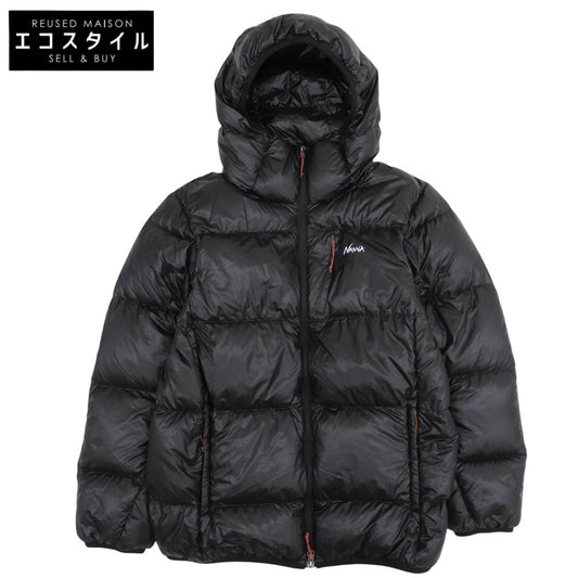 NANGA ナンガ マウンテン ロッジ ダウン フーディ ジャケット メンズ ブラック M 24FW NW2441-1A802 ジャケット