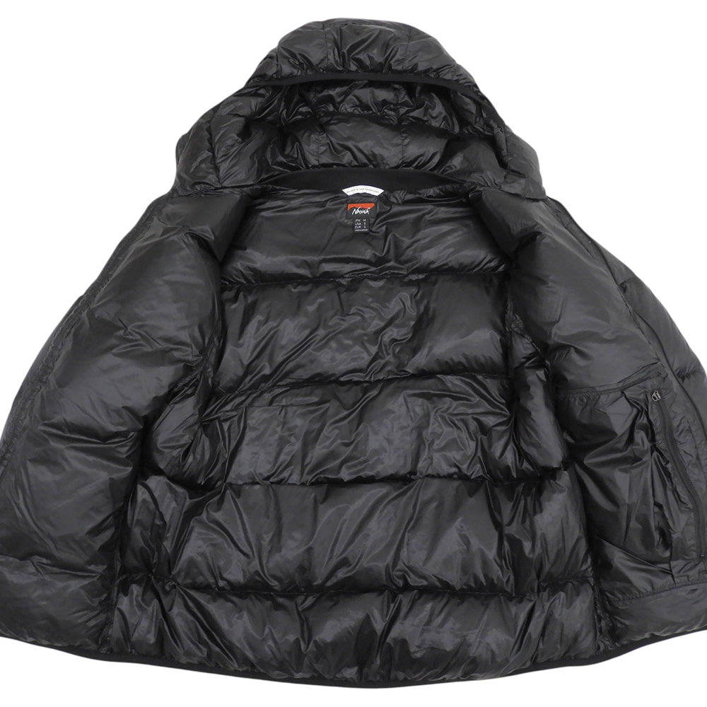 NANGA ナンガ マウンテン ロッジ ダウン フーディ ジャケット メンズ ブラック M 24FW NW2441-1A802 ジャケット
