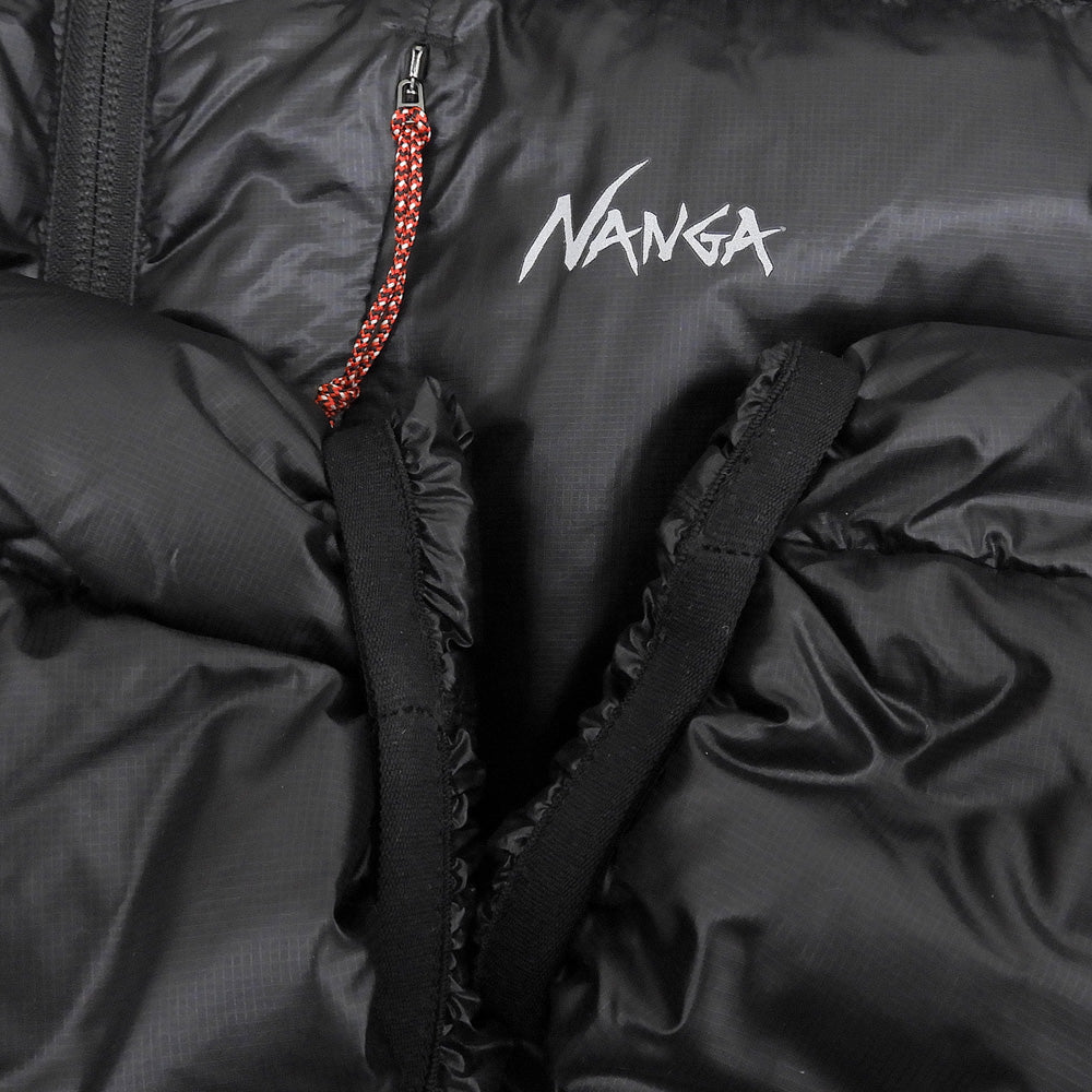 NANGA ナンガ マウンテン ロッジ ダウン フーディ ジャケット メンズ ブラック M 24FW NW2441-1A802 ジャケット