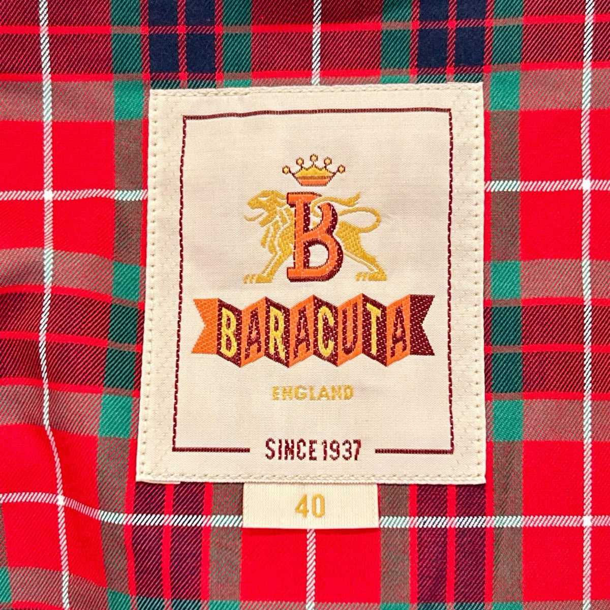BARACUTA バラクータ BRCPS0001N ベージュ G9 ハリントンジャケット ジャケット