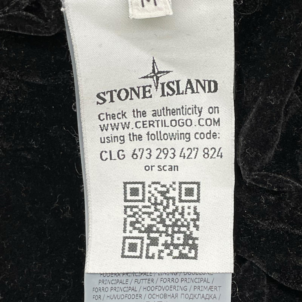 STONE ISLAND ストーンアイランド 69154435 ブラック ナイロン フーテッドジャケット ジャケット