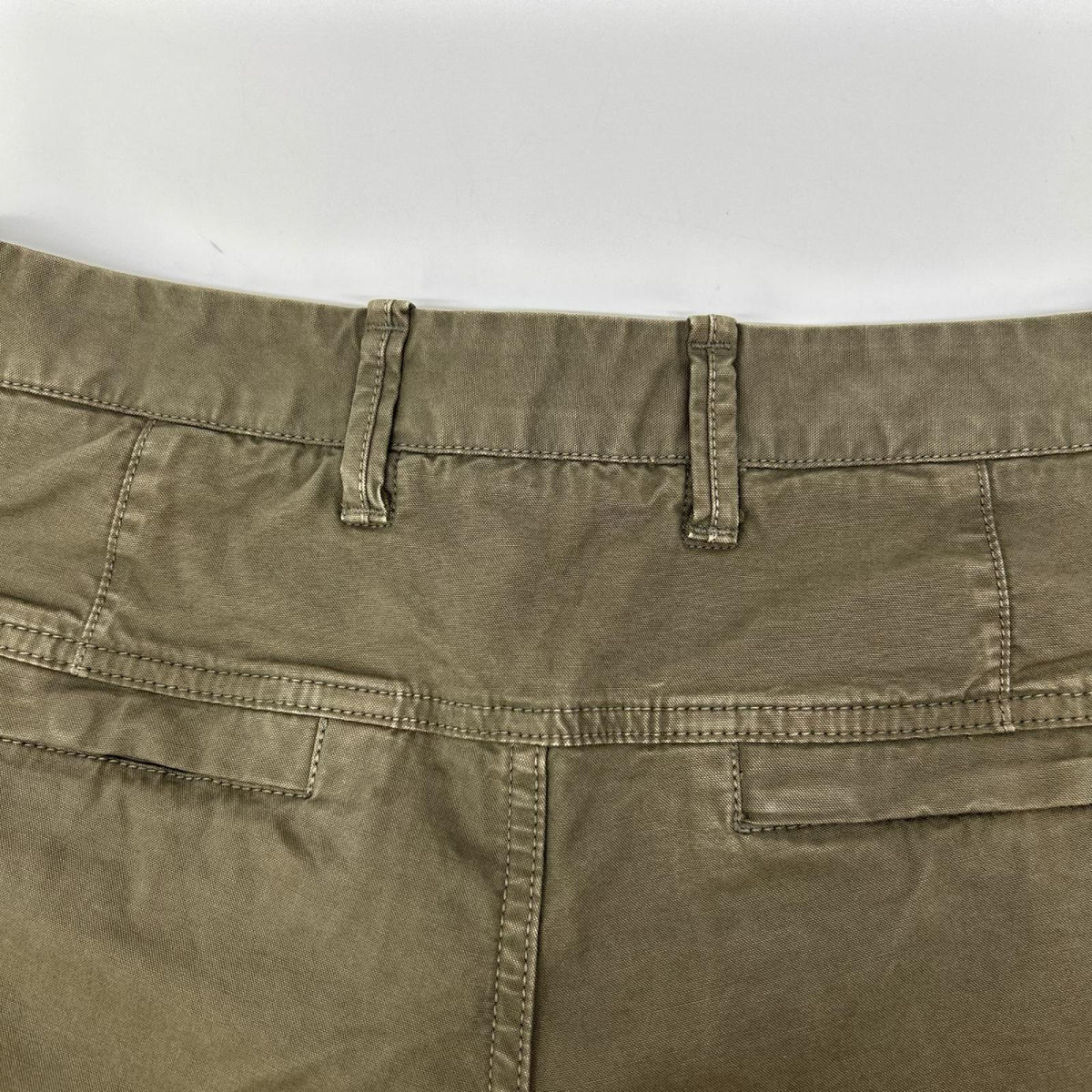 STONE ISLAND ストーンアイランド 6915323WI カーキ コットンストレッチガーメントダイパンツ ボトムス