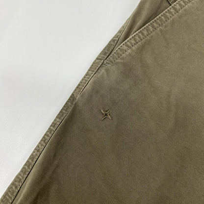 STONE ISLAND ストーンアイランド 6915323WI カーキ コットンストレッチガーメントダイパンツ ボトムス