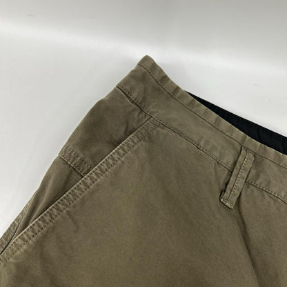 STONE ISLAND ストーンアイランド 6915323WI カーキ コットンストレッチガーメントダイパンツ ボトムス