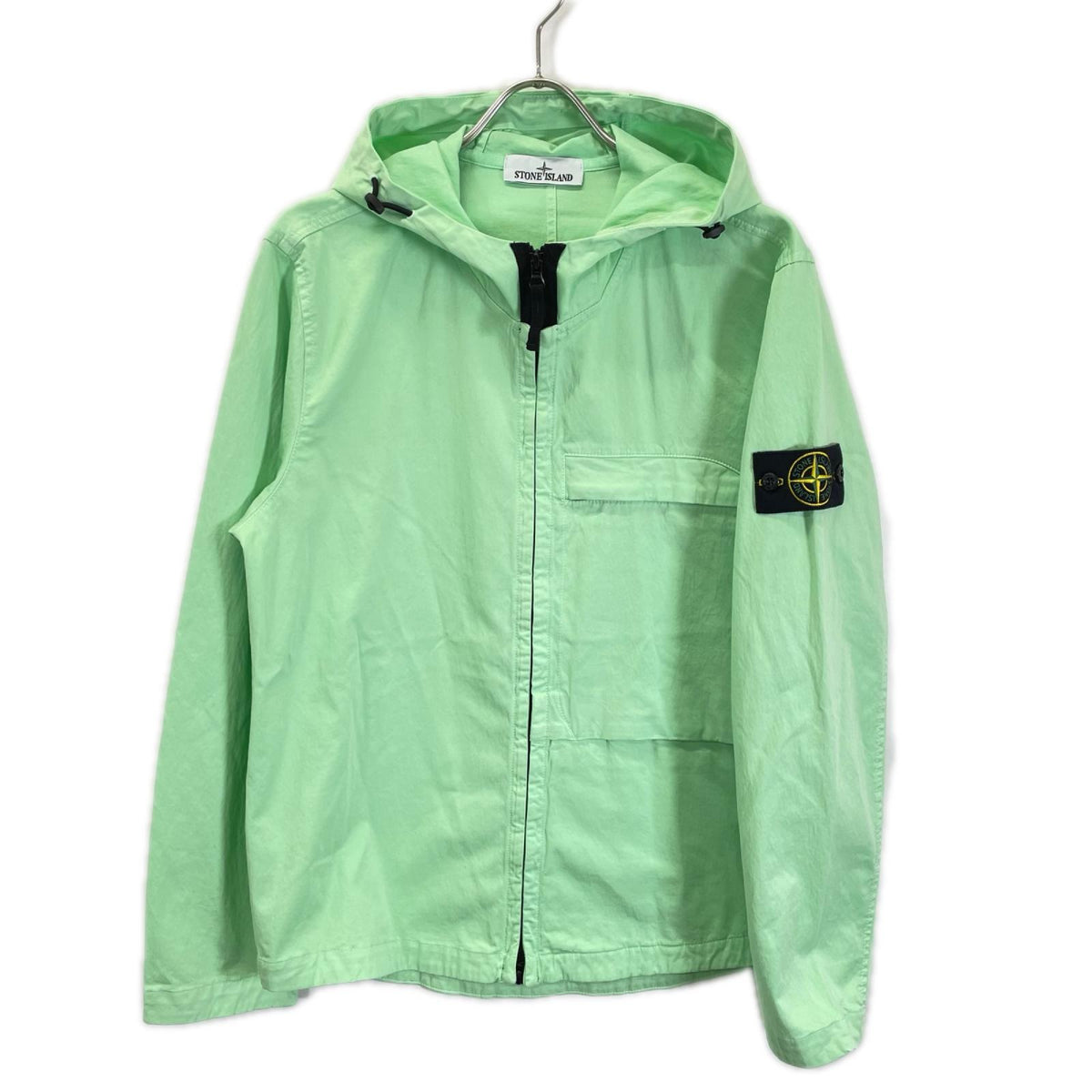 STONE ISLAND ストーンアイランド 791511414 グリーン Hooded Overshirt トップス