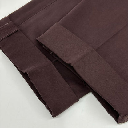 BRUNELLO CUCINELLI ブルネロクチネリ ボルドー コットン チノ センタープレススラックス ボトムス
