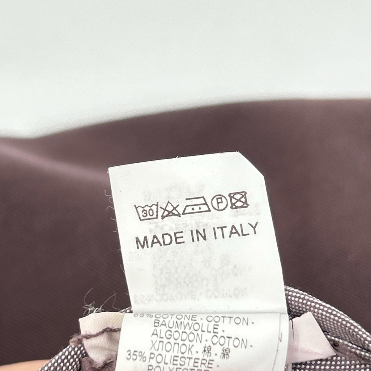 BRUNELLO CUCINELLI ブルネロクチネリ ボルドー コットン チノ センタープレススラックス ボトムス