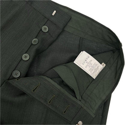 BOTTEGA VENETA ボッテガヴェネタ 485182 グリーン ウール スーツ/パンツ セットアップ スーツ セットアップ
