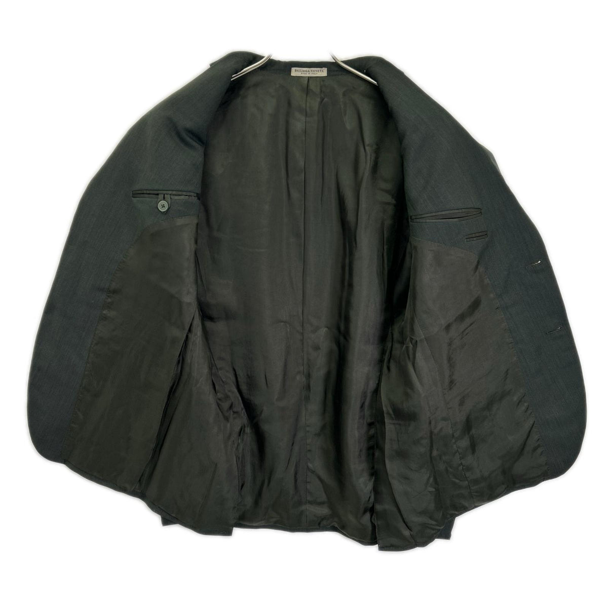 BOTTEGA VENETA ボッテガヴェネタ 485182 グリーン ウール スーツ/パンツ セットアップ スーツ セットアップ
